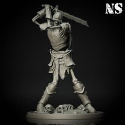 Skeleton Warrior Bundle 3d model