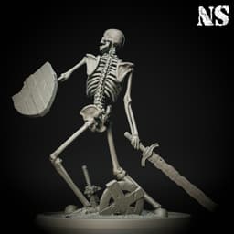 Skeleton Warrior Bundle 3d model