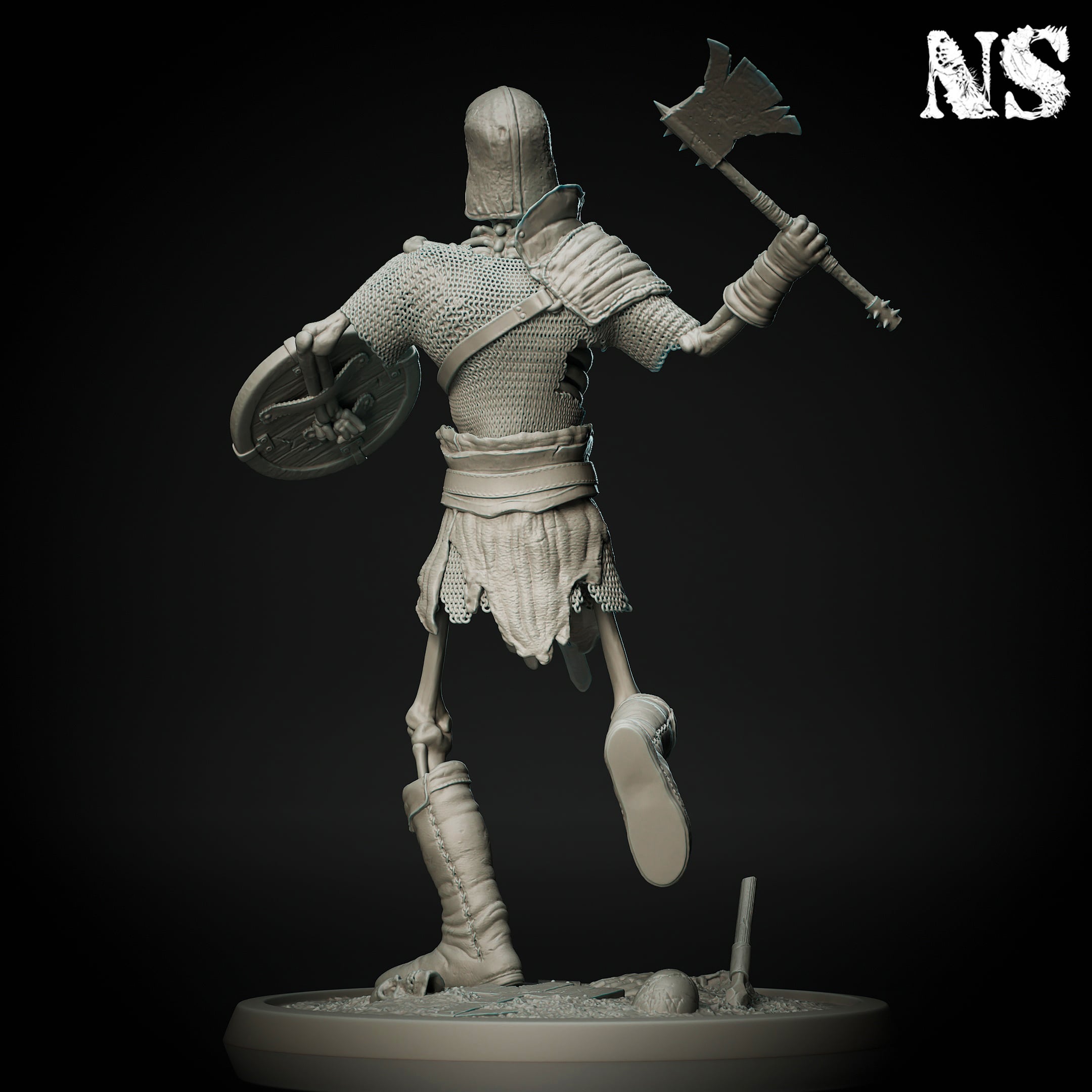 Skeleton Warrior Bundle 3d model