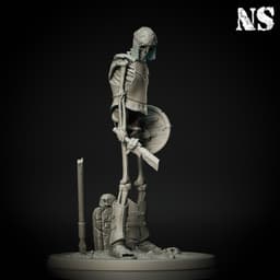 Skeleton Warrior Bundle 3d model
