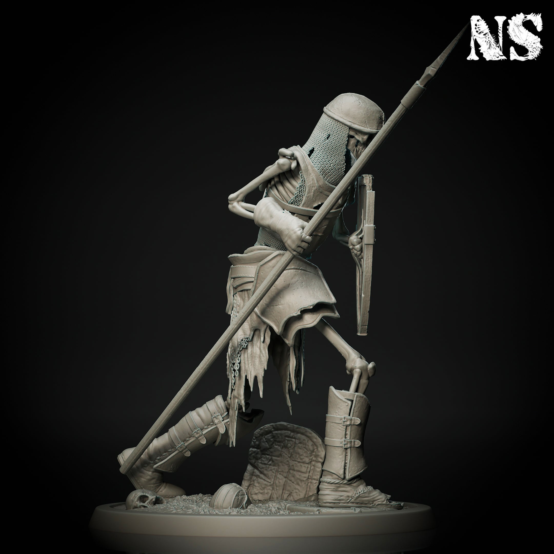 Skeleton Warrior Bundle 3d model