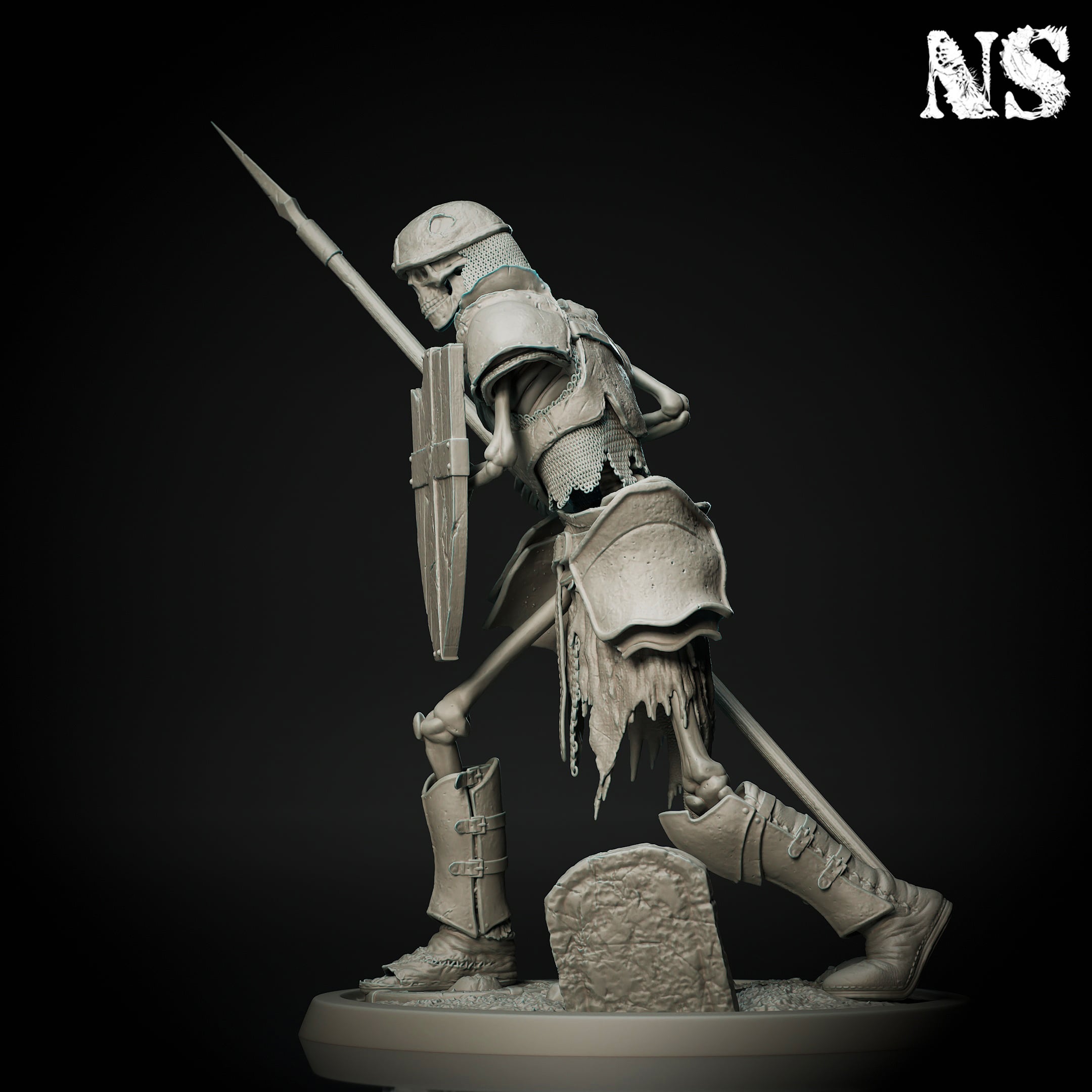 Skeleton Warrior Bundle 3d model