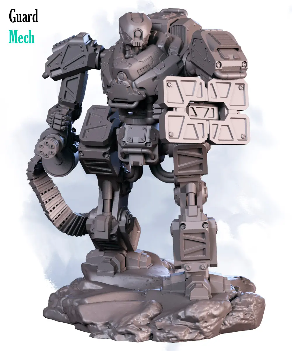 Storage Mech Guard Mech - 3D model by Toy Lab on Thangs