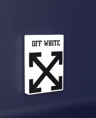 OFF-WHITE - LED Strip compatible 3d model