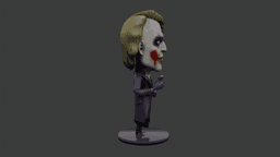 Joker 3D Model High Quality STL for Printing and Collectibles Low-poly 3D print model 3d model