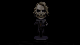 Joker 3D Model High Quality STL for Printing and Collectibles Low-poly 3D print model 3d model