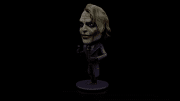 Joker 3D Model High Quality STL for Printing and Collectibles Low-poly 3D print model 3d model