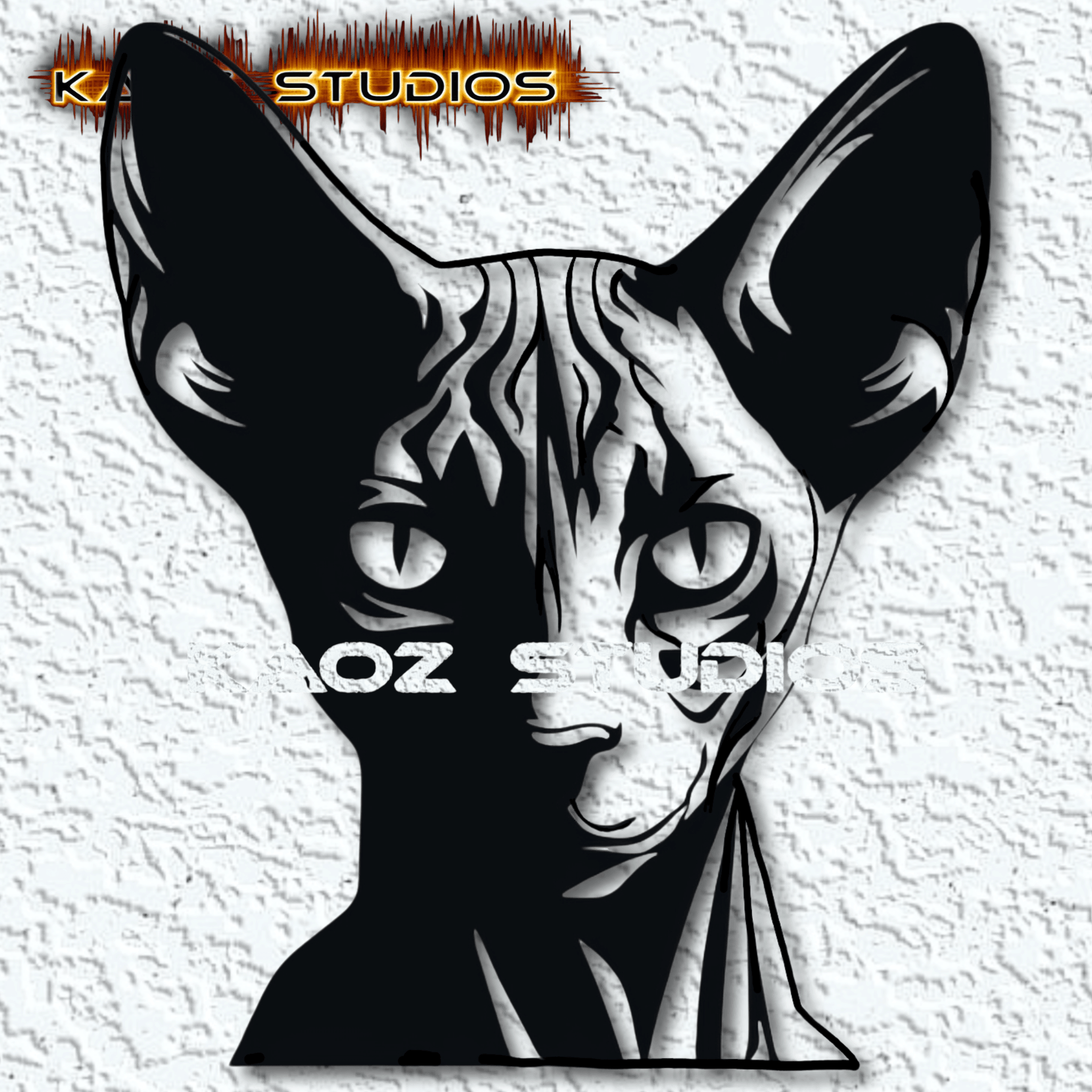 sphynx wall art sphinx cat wall decor 2d art 3d model