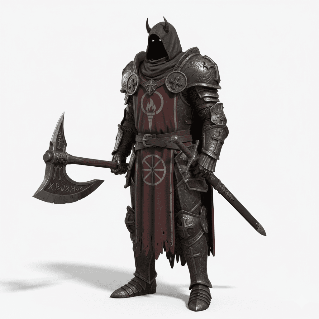 Chapel Executioner Dark Knight Warrior 3d model