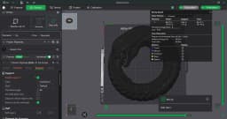 Alien Ouroboros Wall Art - Biomechanical Giger Style Decoration 3d model