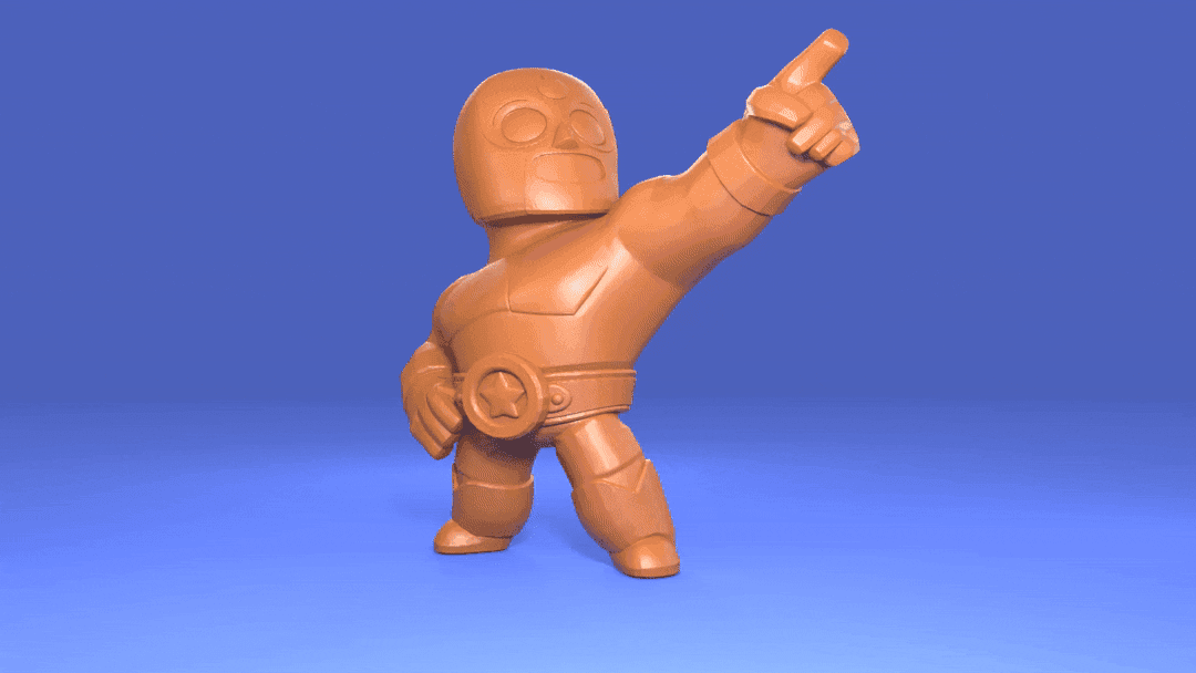 El Primo (Original) - Brawl Stars 3d model
