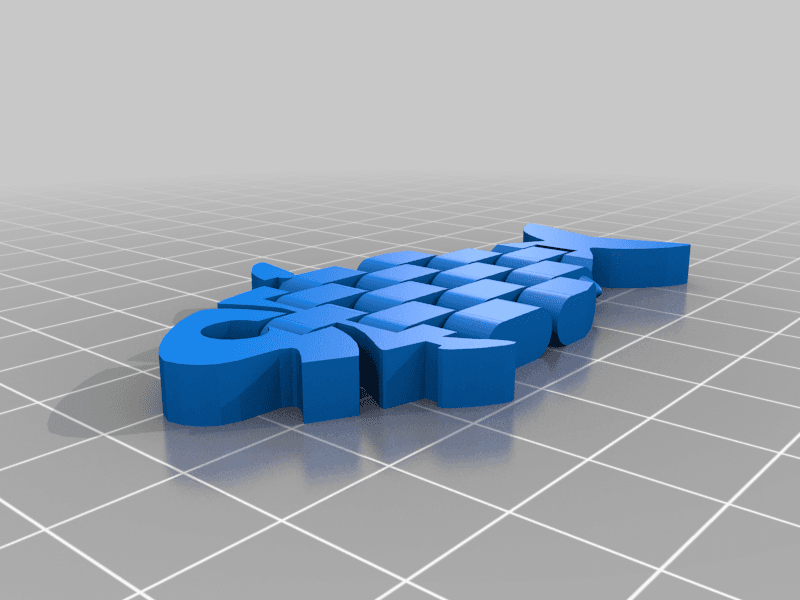 My Articulated Fish 3d model