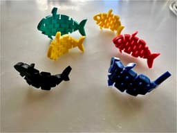 My Articulated Fish 3d model