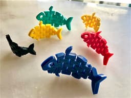 My Articulated Fish 3d model