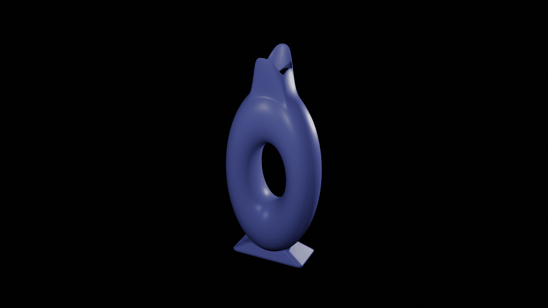 Circle Vase 3d model
