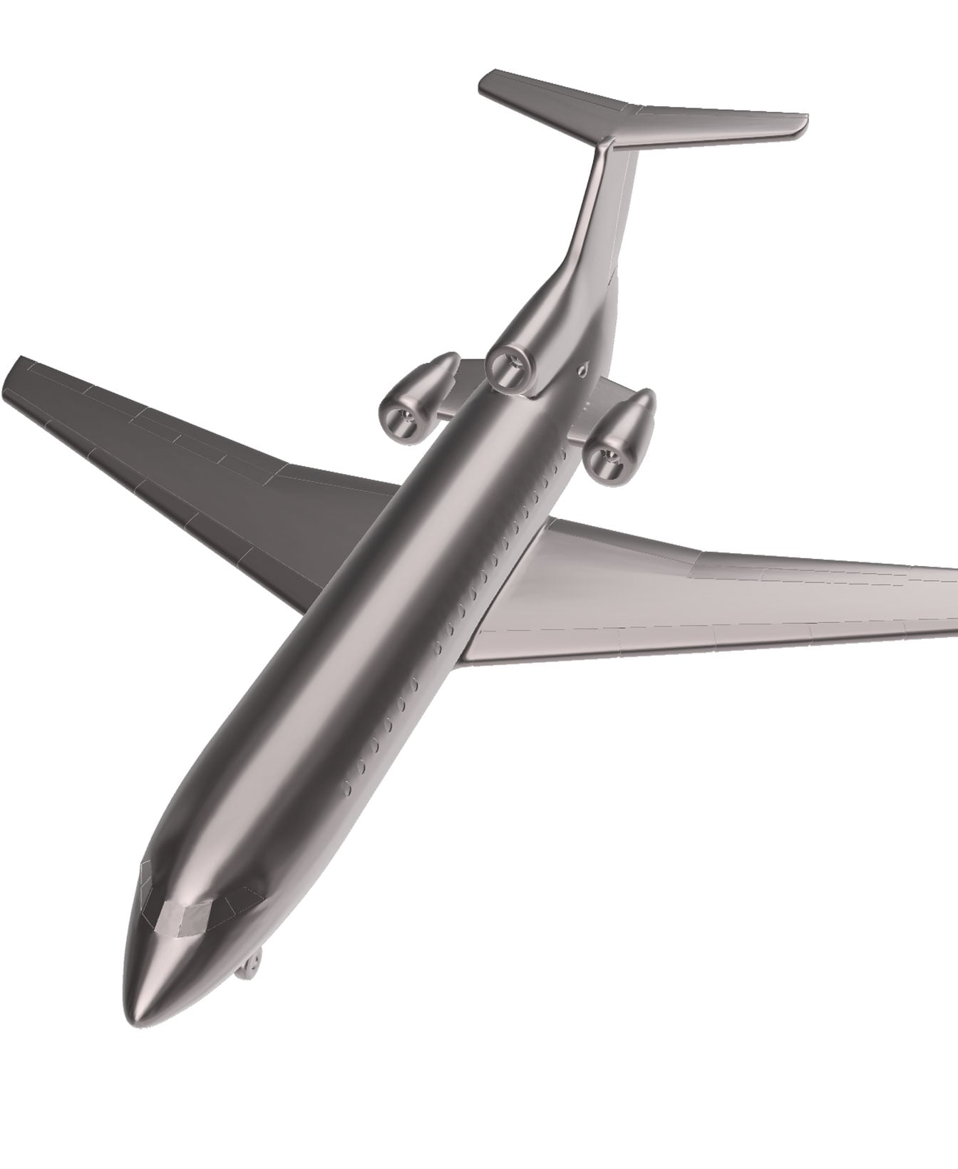 Yakovlev Yak-42 Clobber 3d model