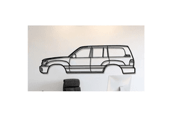 Toyota - Land Cruiser 1998 Wall Art 3d model
