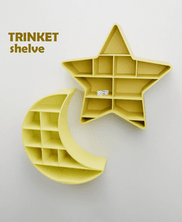 Star & Moon Trinket Shelf 3d model