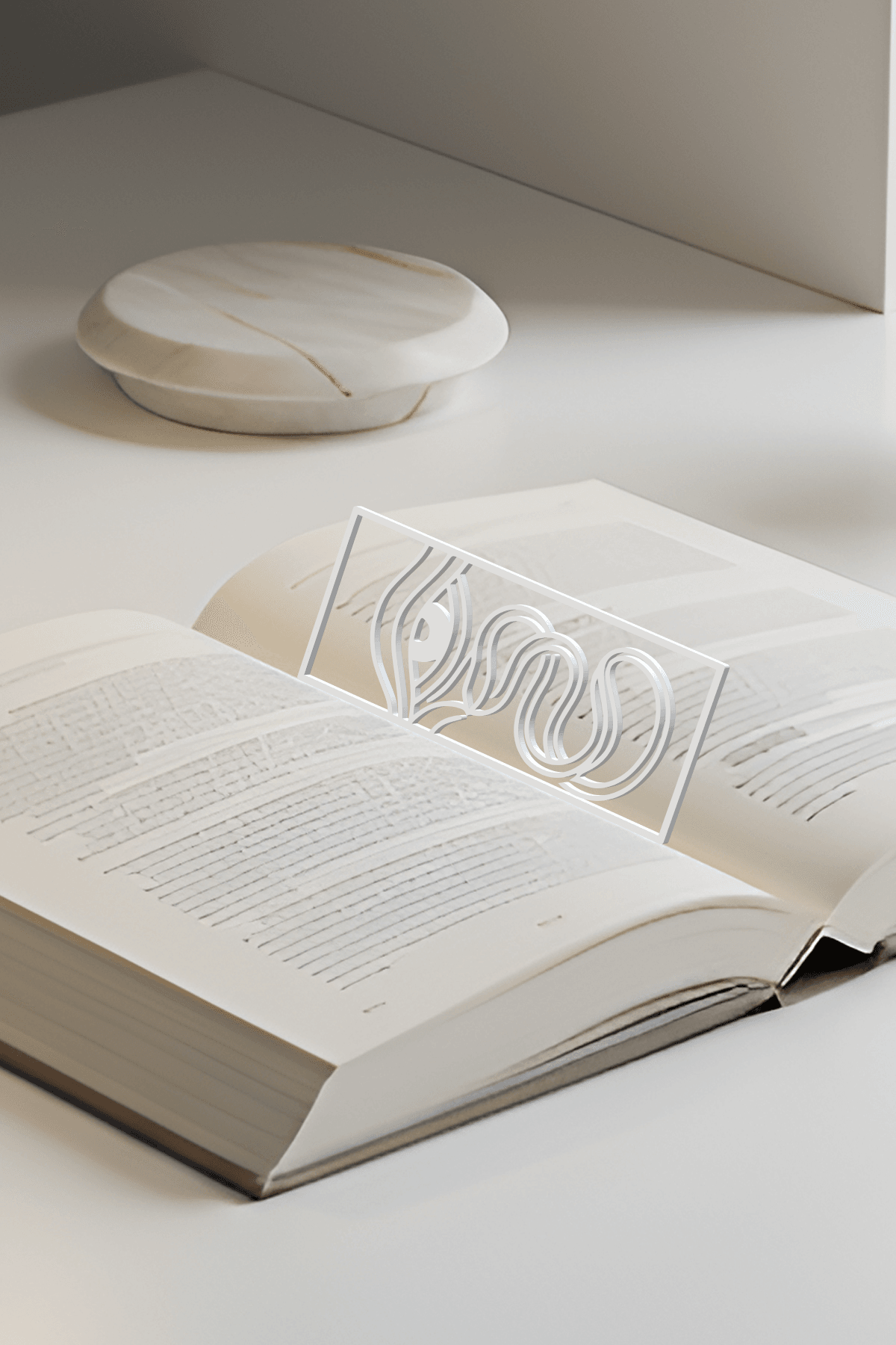 Eye Bookmark, Gift Idea 3d model