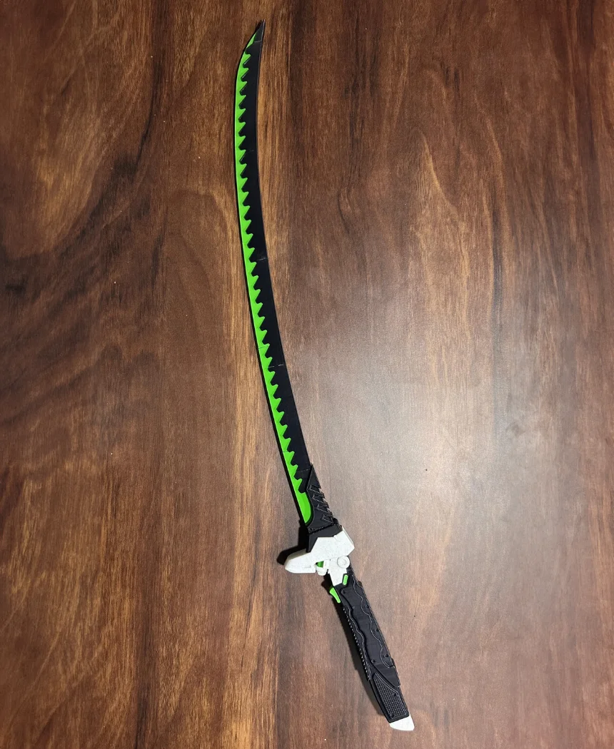 Overwatch's Genji Sword 3d model
