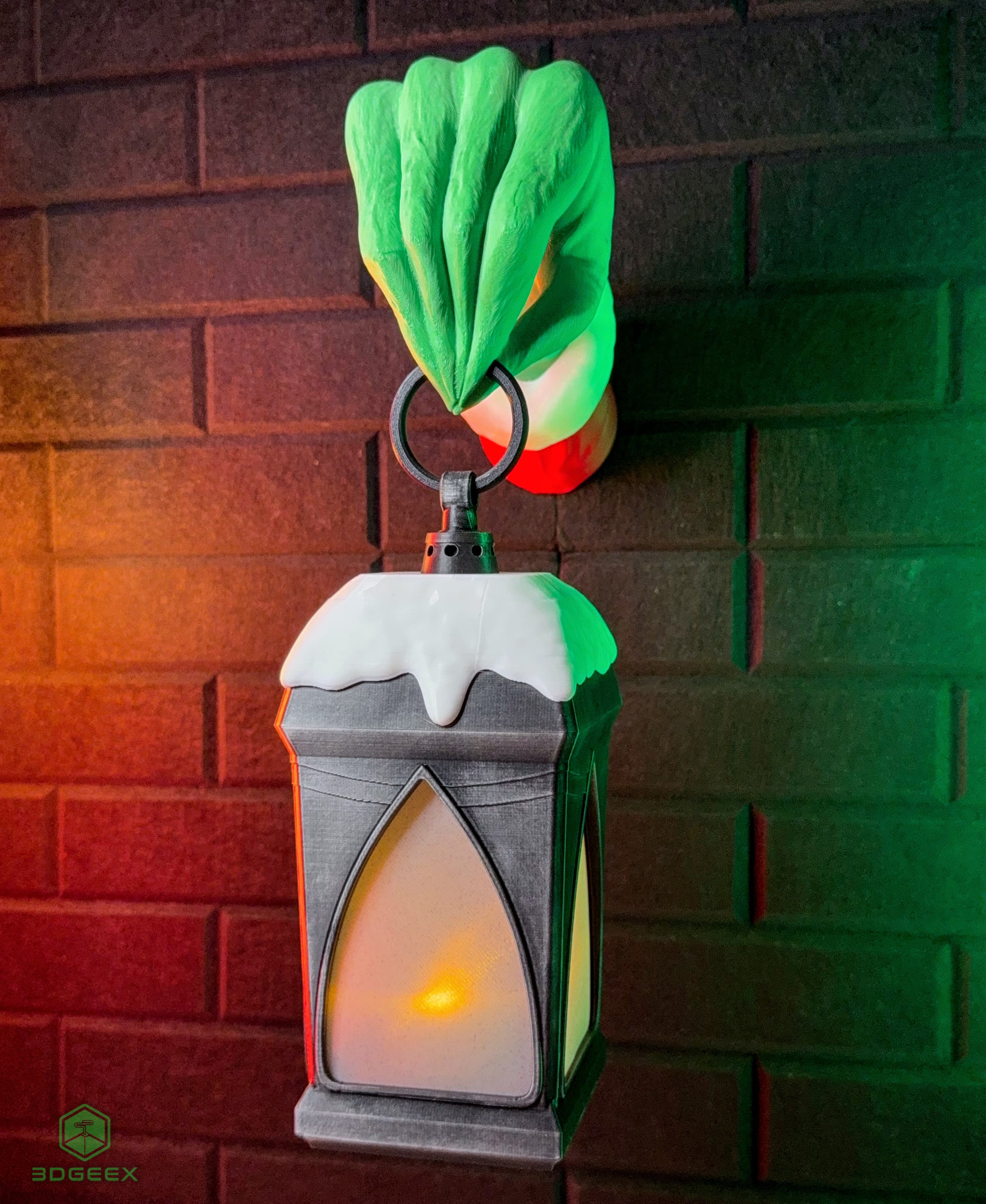 The Grinch Lantern Holder 3d model