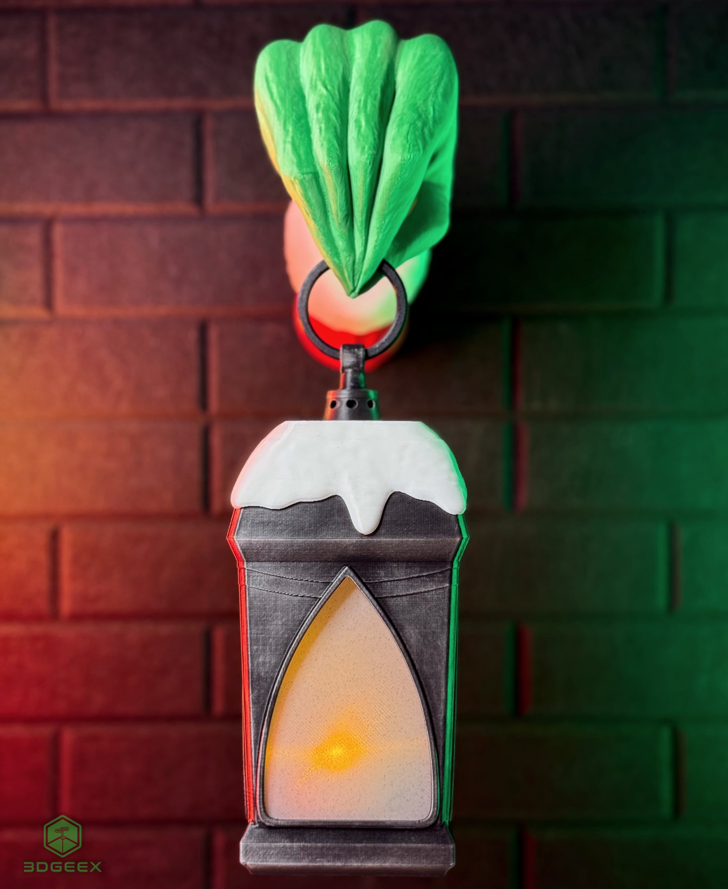 The Grinch Lantern Holder 3d model