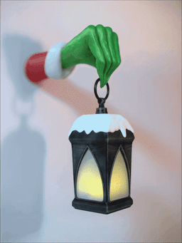 The Grinch Lantern Holder 3d model