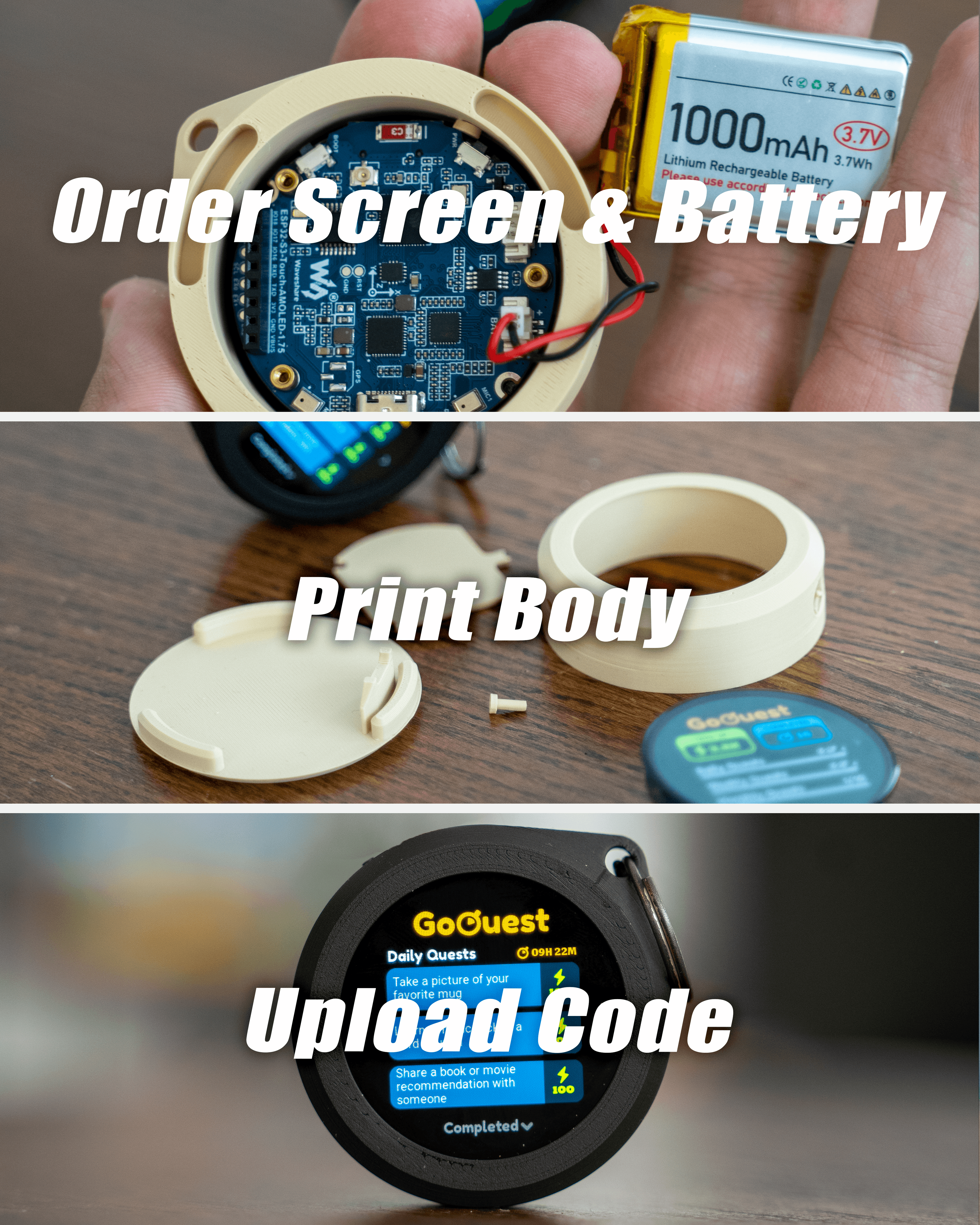 GoQuest - Turn Life Into a Game 3d model