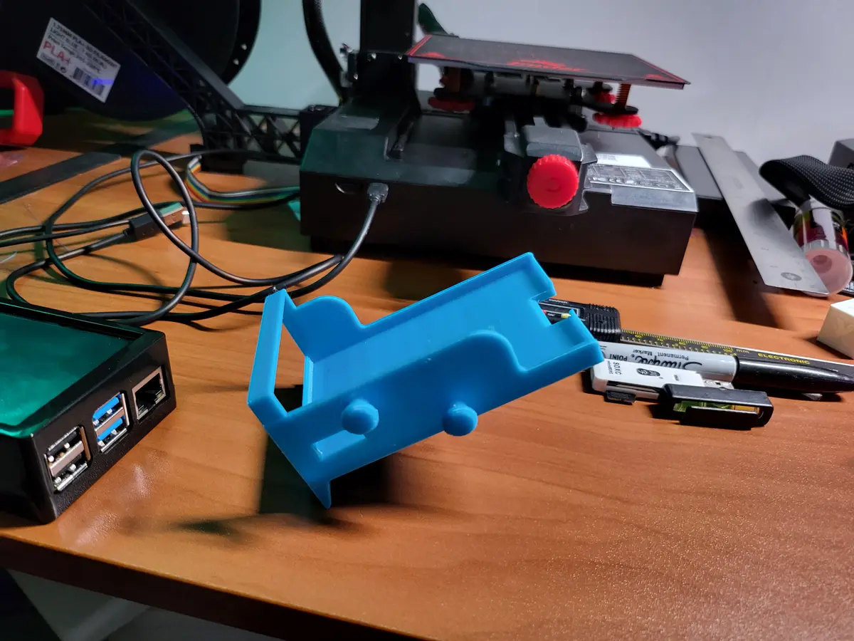 Ender 3 Raspberry Pi 2 Ender 2 Pro, Ender 3 S1, Pro Raspberry Pi mount - 3D model by ...