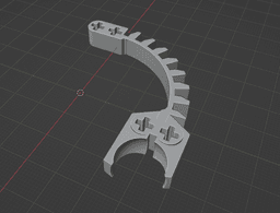 Zamor Throw Arm 3d model