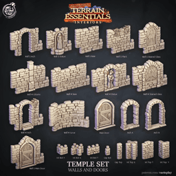 Temple Set (Pre-Supported) 3d model