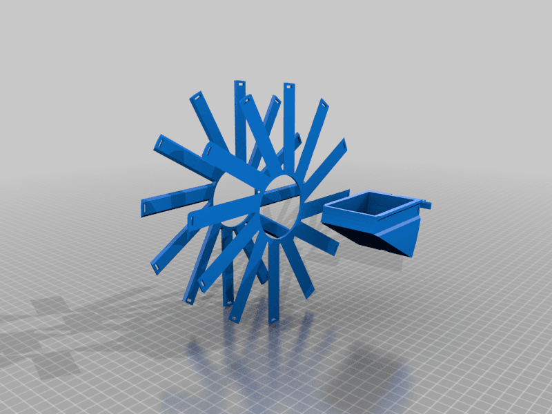 My Customized Vertical Filament Spool Parts Drawer (none) 3d model