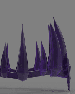 The Morrigan's Raven Crown - Smite 3d model