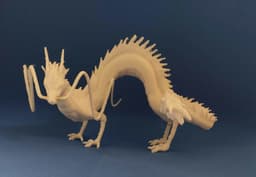 Haku from spirited away 3d model