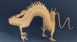 Haku from spirited away 3d model
