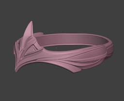 Paladiness Circlet Crown 3d model
