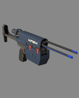 Maser Gun - Replica from Death Stranding 3d model