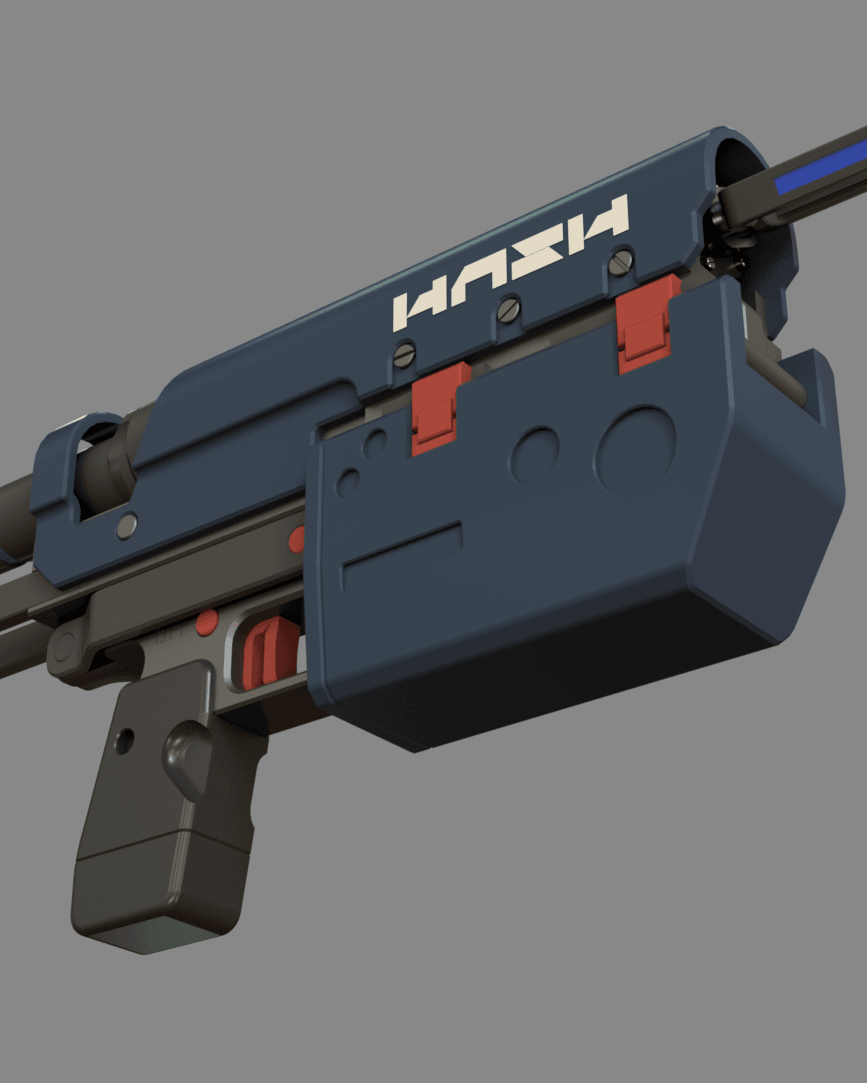 Maser Gun - Replica from Death Stranding 3d model