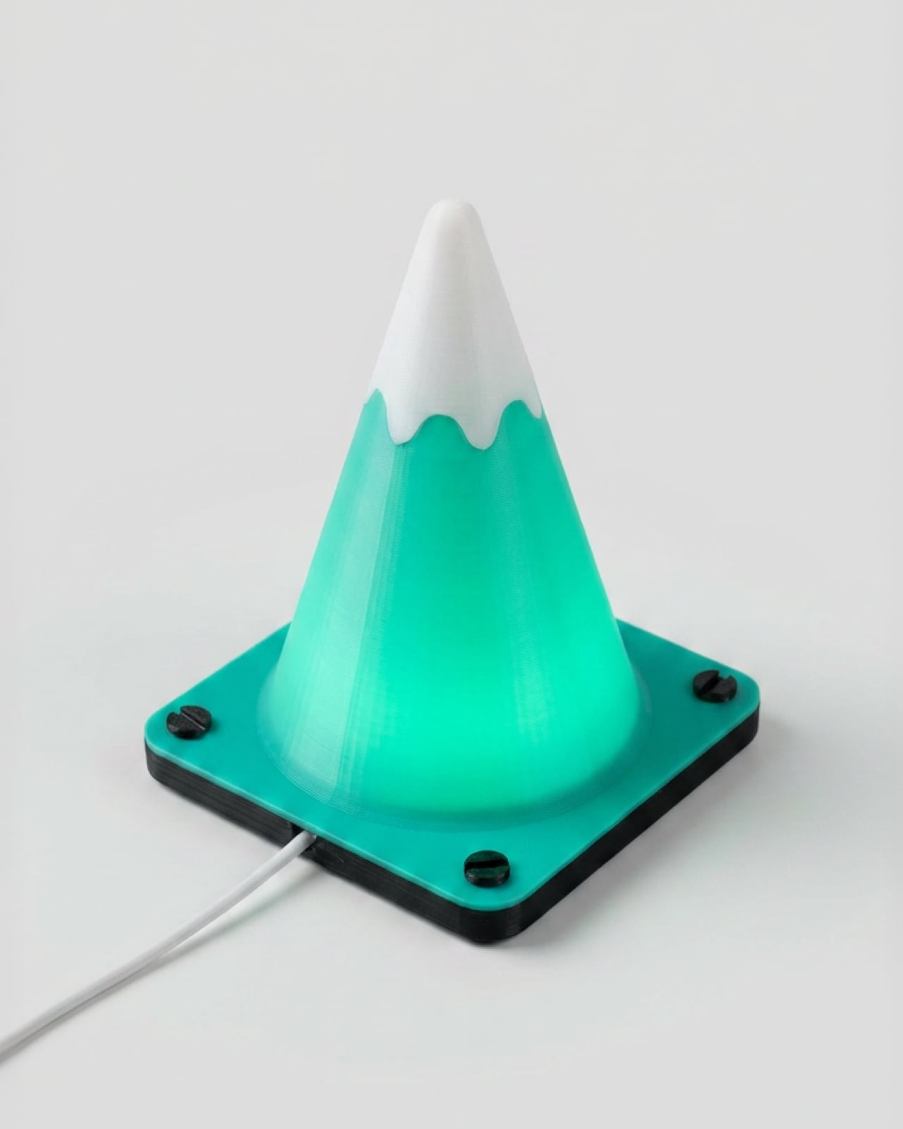 "Fujisan" Mount Fuji Mini Lamp – Bambu Lab LED Kit 001 Compatible 3d model