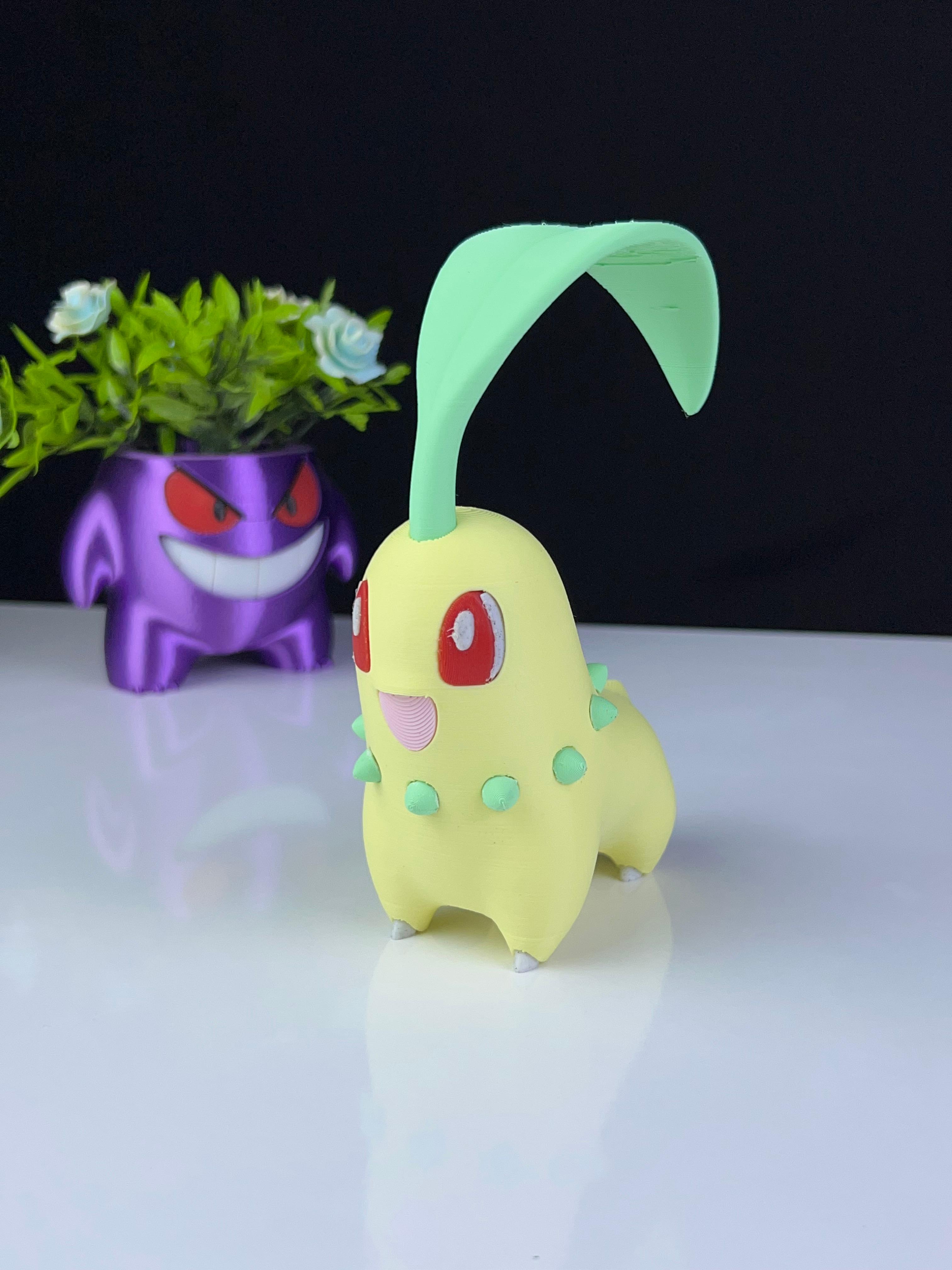 Chikorita Pokemon - Multipart 3d model