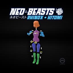 Neo Beast: Poseable Mech & Pilot Action Figure 3d model