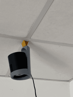 Dropped ceiling housing for Somfy one plus 3d model