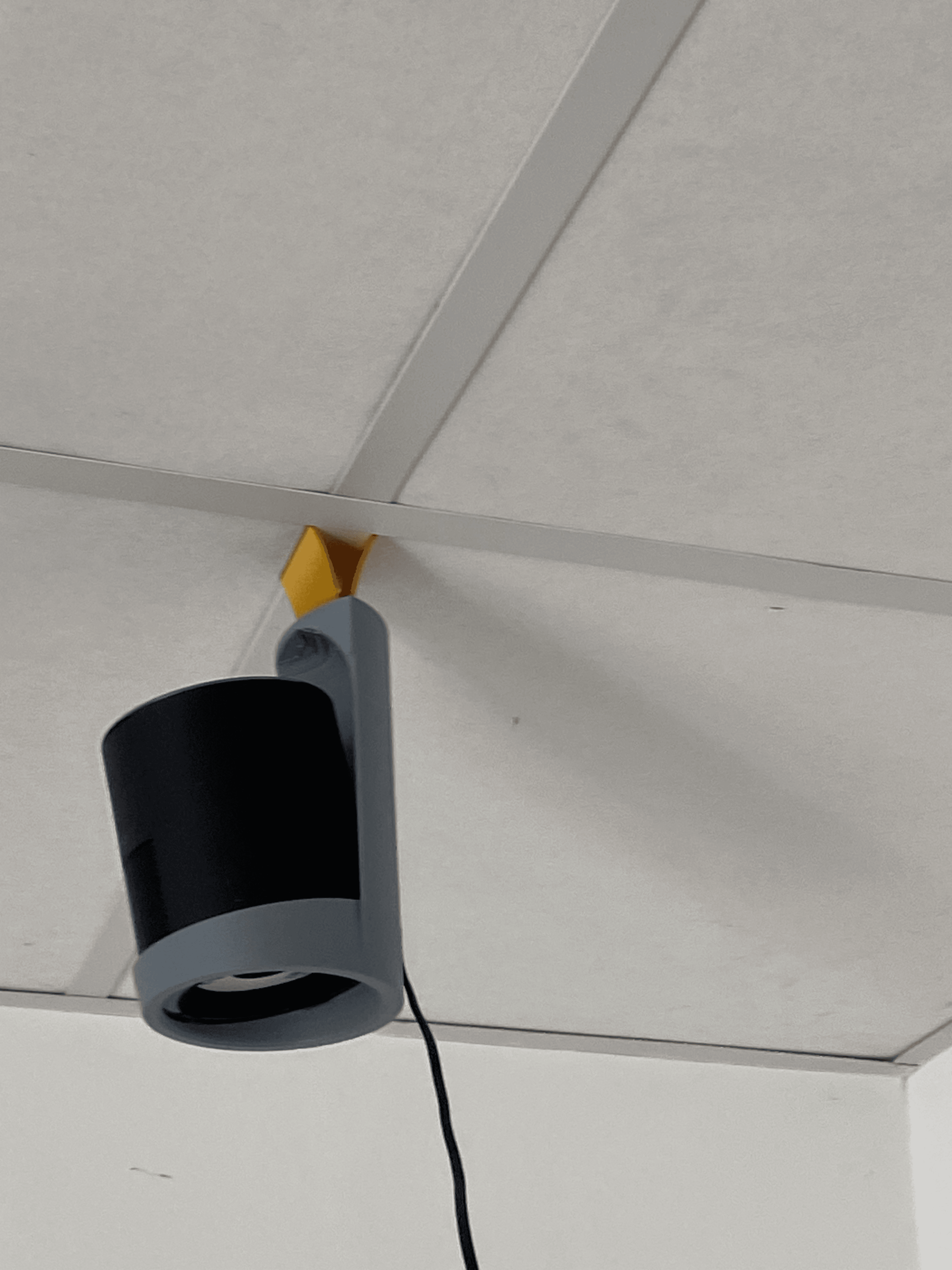 Dropped ceiling housing for Somfy one plus 3d model