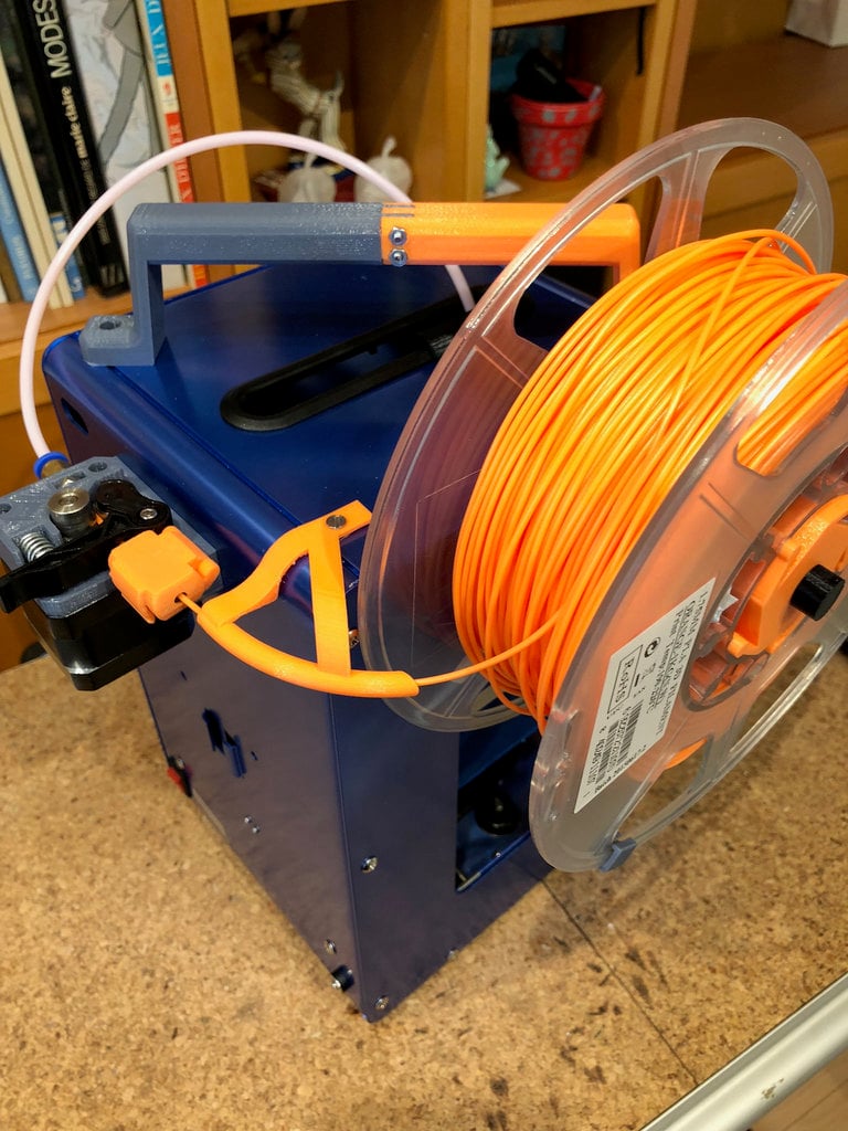 Side Spool Holder for Fabrikator Mini 2 3d model