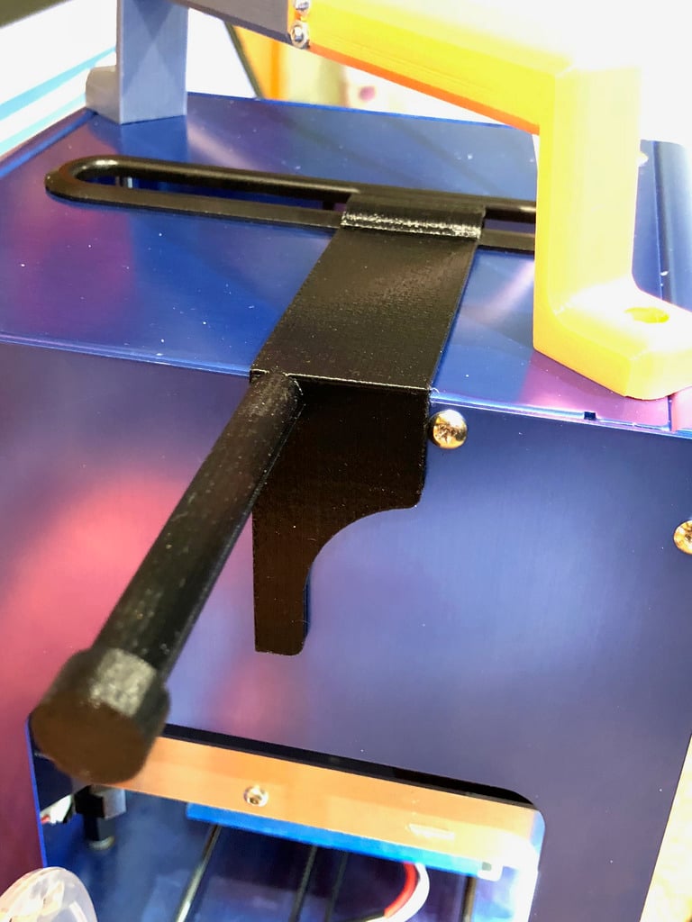 Side Spool Holder for Fabrikator Mini 2 3d model