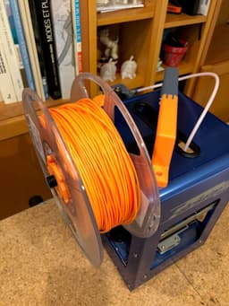 Side Spool Holder for Fabrikator Mini 2 3d model