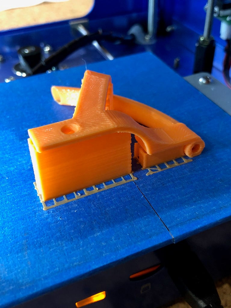 Side Spool Holder for Fabrikator Mini 2 3d model