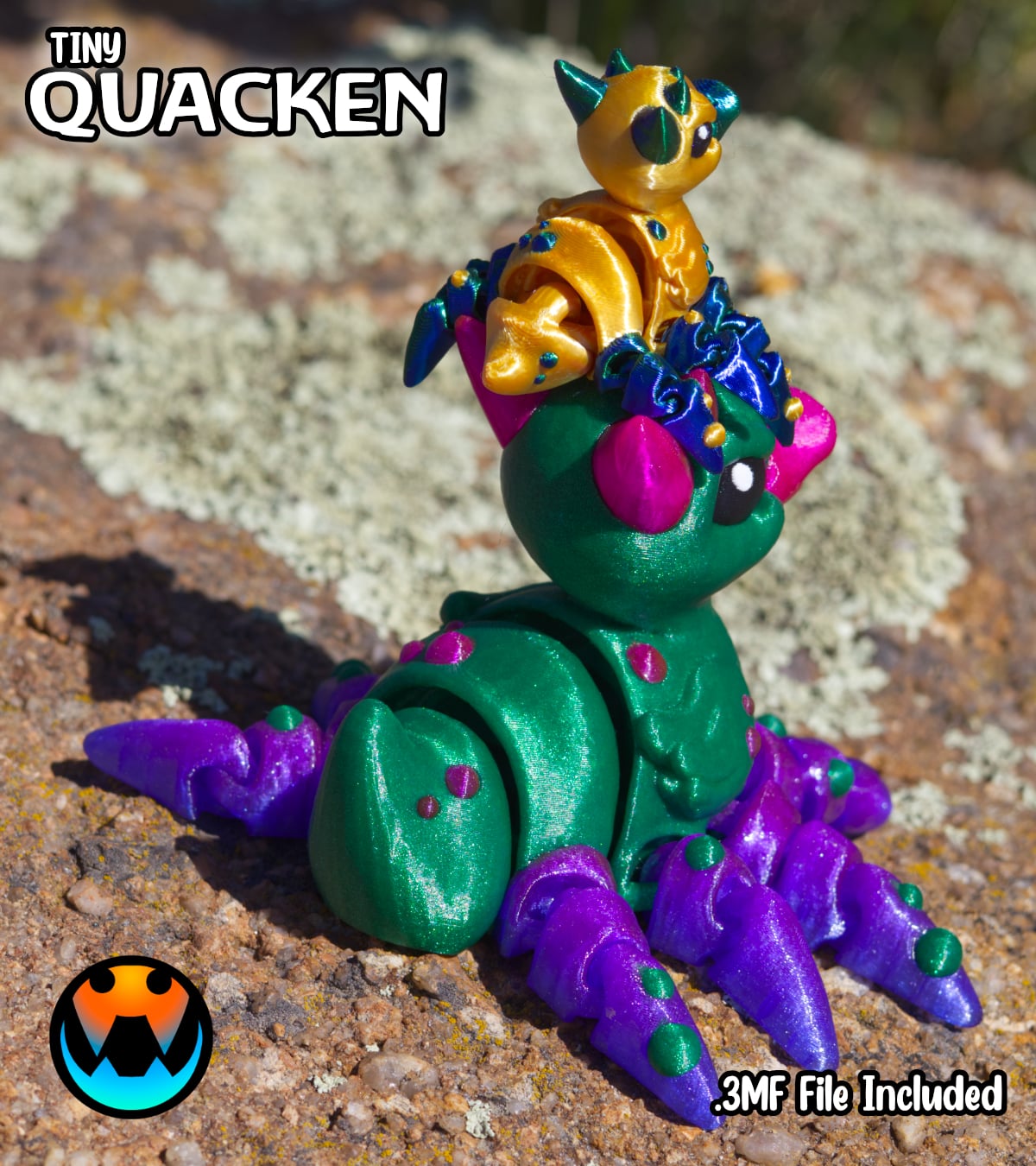 Quaken 3d model