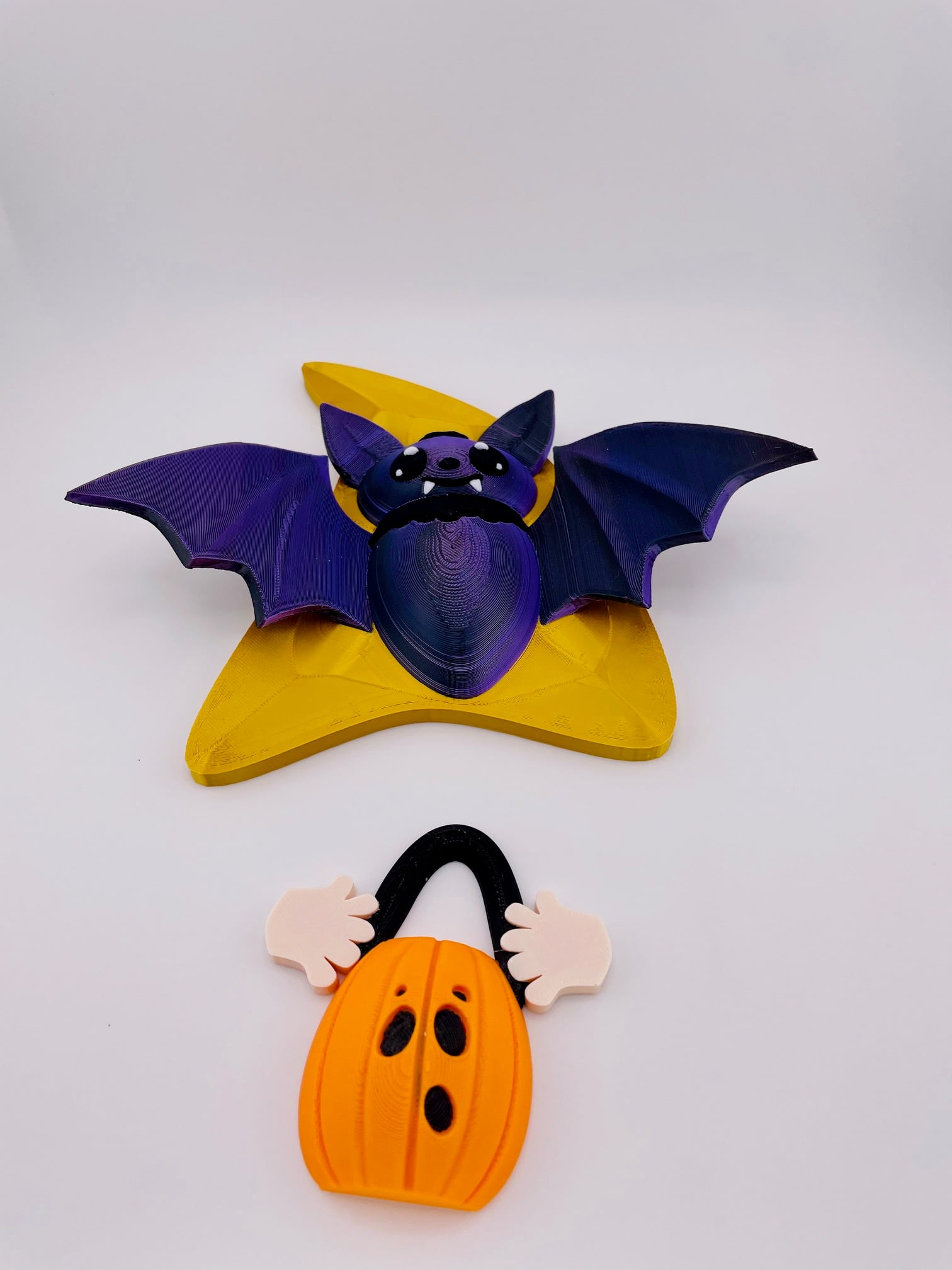 Magnetic Halloween Bat Hat Gnome For Modular Sign 3d model