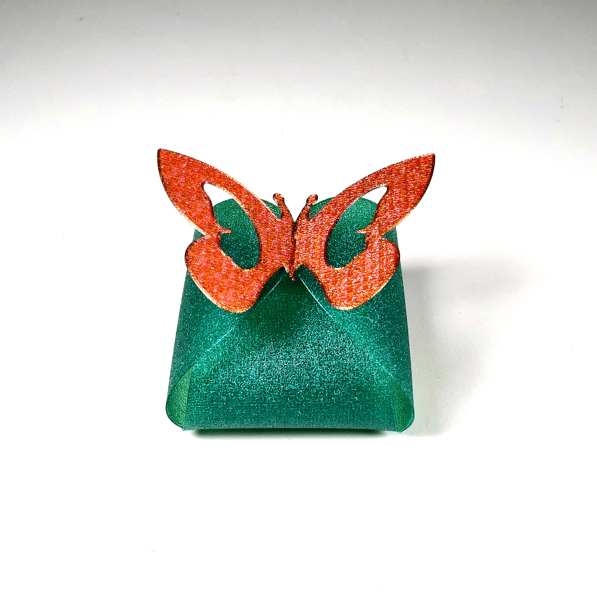 Folding Butterfly Gift Box 3d model